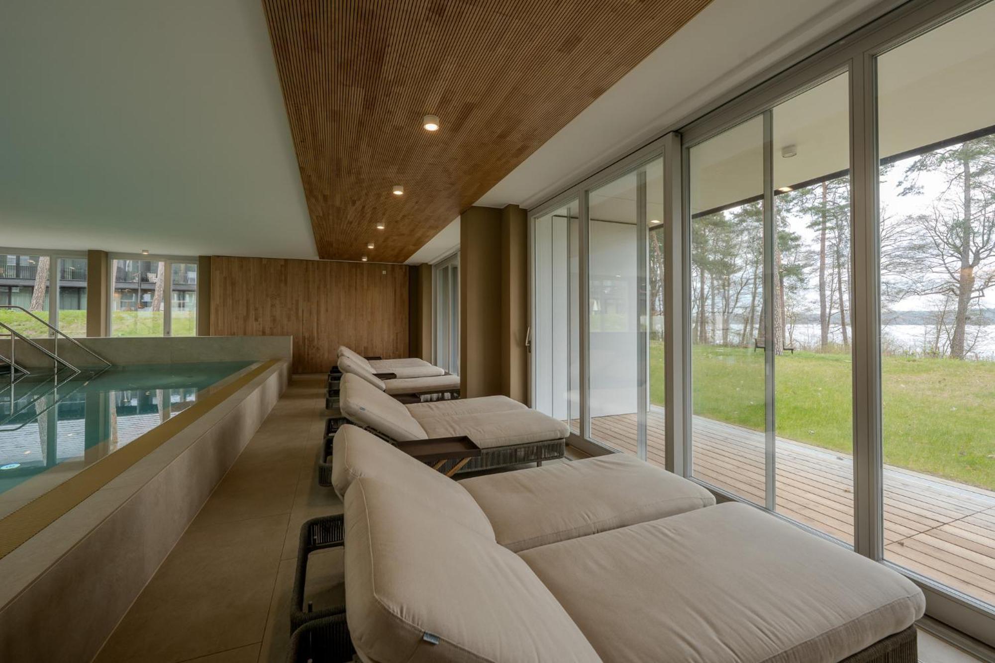 Marina Maisonette Seeblick Mit Pool Und Sauna Bad Saarow Ngoại thất bức ảnh