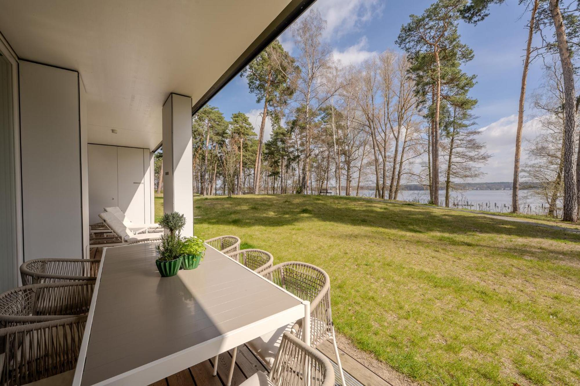 Marina Maisonette Seeblick Mit Pool Und Sauna Bad Saarow Ngoại thất bức ảnh